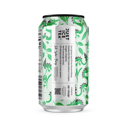 Just Ice Tea Dragon Green Tea - 12 / 12 oz can