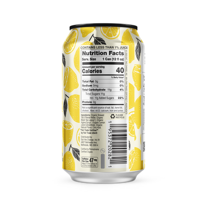 Just Ice Tea Lemon Tea - 12 / 12 oz can