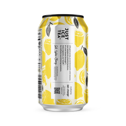Just Ice Tea Lemon Tea - 12 / 12 oz can