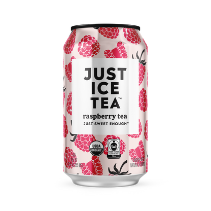 Just Ice Tea Raspberry Tea - 12 / 12 oz can