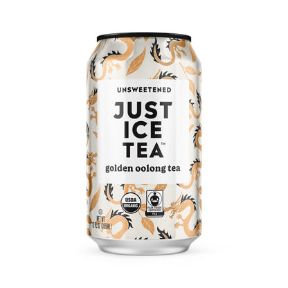 Just Ice Tea Golden Oolong Tea - 12 / 12 oz can