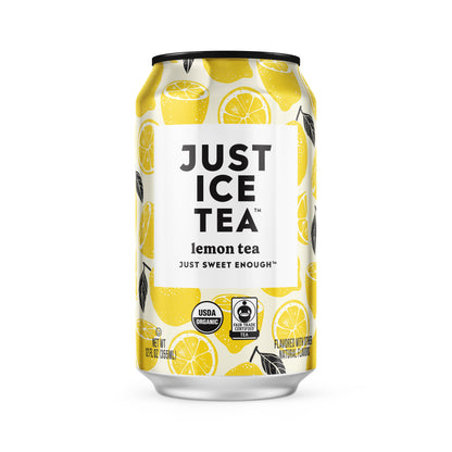 Just Ice Tea Lemon Tea - 12 / 12 oz can
