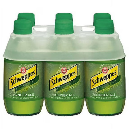 Schweppes Ginger Ale - 24 / 10 oz btl