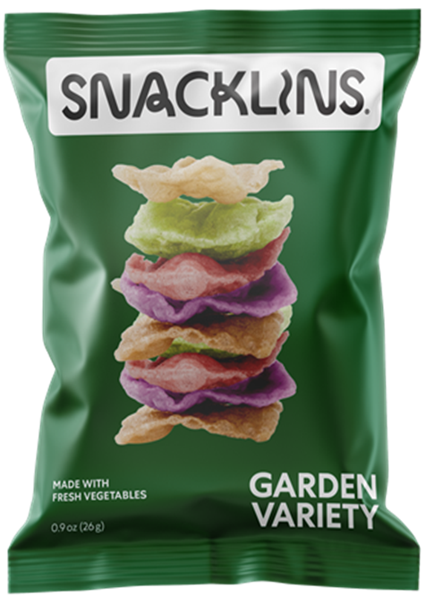 Snacklins Multi Porción - Variedad de Jardín - Bolsa de 12/1/3 oz