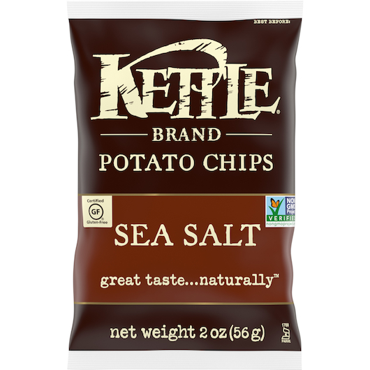 Kettle Brand Sea Salt - 6 / 2 oz bag