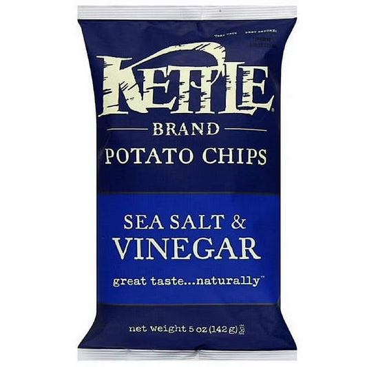 Kettle Brand Salt & Vinegar - 8 / 5 oz bag