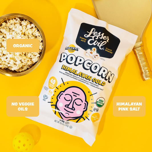 Lesser evil Multi Serve - Himalayan Gold - 6 / 4.6 oz bag