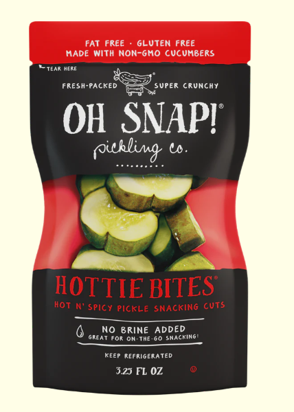 Oh Snap! Pickle, Hottie Bites - 12 / 3.25 oz pouch