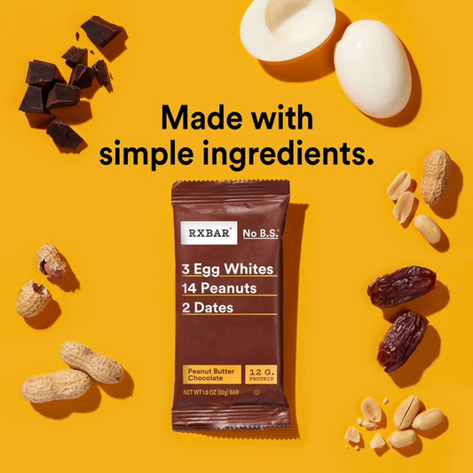 RX Bar Peanut Butter Chocolate - 4 / 1.83 oz bar