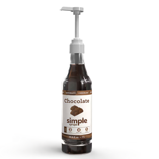 Compass Coffee Simple Syrups - Chocolate - 6 / 1 L btl