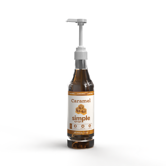 Compass Coffee Simple Syrups - Caramel - 6 / 1 L btl