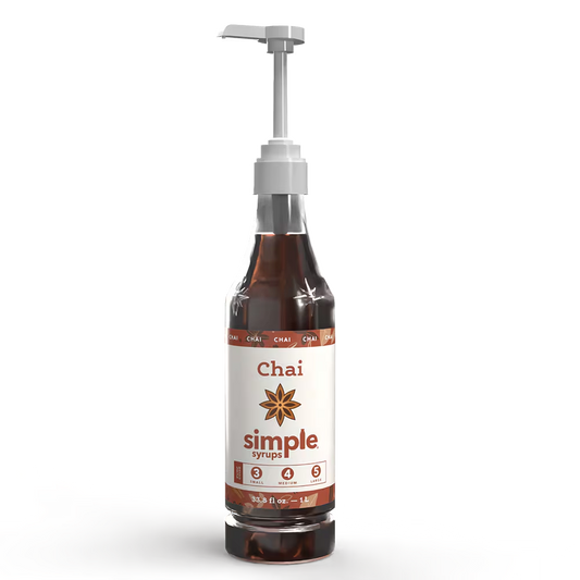 Compass Coffee Simple Syrups - Chai - 6 / 1 L btl