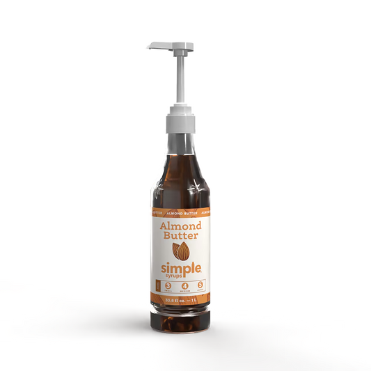 Compass Coffee Simple Syrups - Almond Butter - 6 / 1 L btl