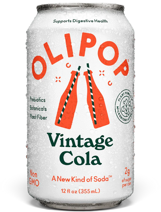 OLIPOP Vintage Cola - 6 / 48 oz can