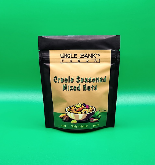 Uncle Bank's Foods Creole Seasoned Mixed Nuts 12 / 4 oz pouch