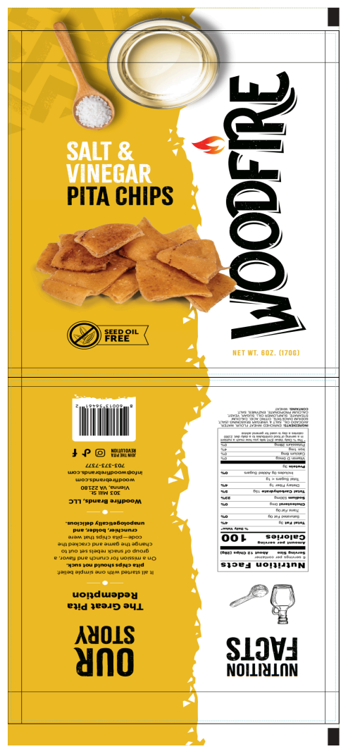 Woodfire Brands  Salt & Vinegar 12 / 6 oz bag