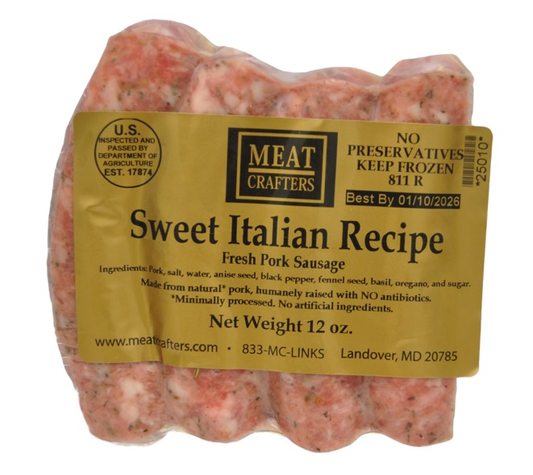 MeatCrafters Chicken Basil - 14 / 12 oz pouch