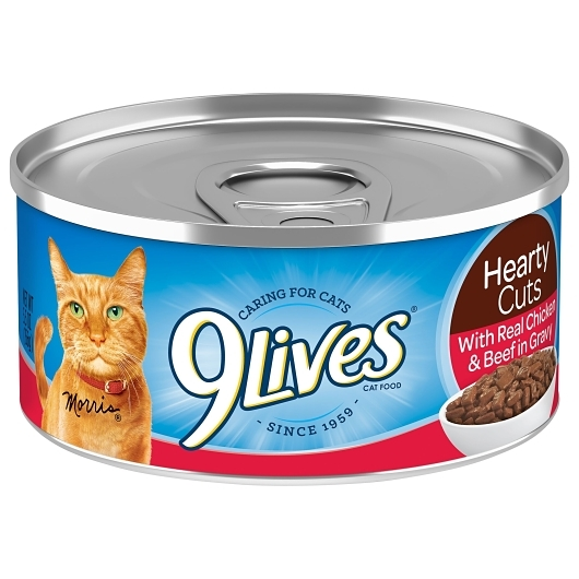 9 Lives Chicken In Gravy Cat Food - 24 / 5.5 oz can