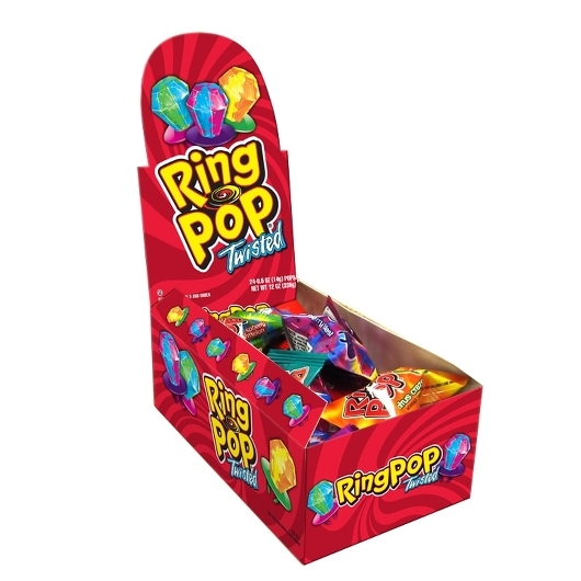 Ring Pop Candy Assorted - 1 / 24 ct box