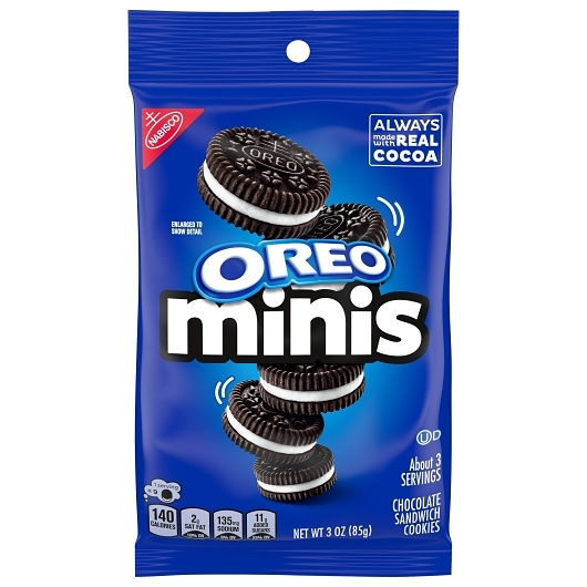 Oreo Big Bag Mini Cookies 12 / 3 oz bag