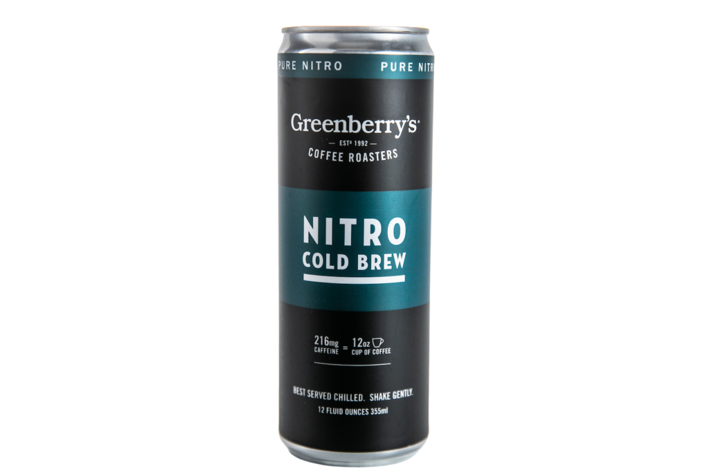 Greenberrys Pure Nitro Cold Brew - 12 / 11 oz can