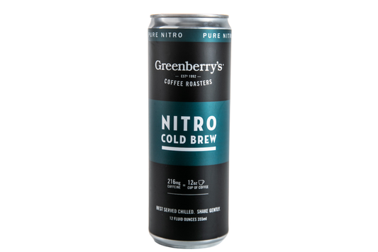 Greenberrys Pure Nitro Cold Brew - 12 / 11 oz can